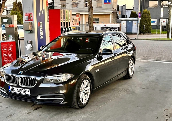 BMW Seria 5 cena 72000 przebieg: 227707, rok produkcji 2015 z Warszawa małe 379